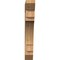 Ekena Millwork Merced Slat Smooth Bracket, Western Red Cedar, 5 1/2"W x 34"D x 38"H BKT06X34X38MRC06SWR - alternate 3